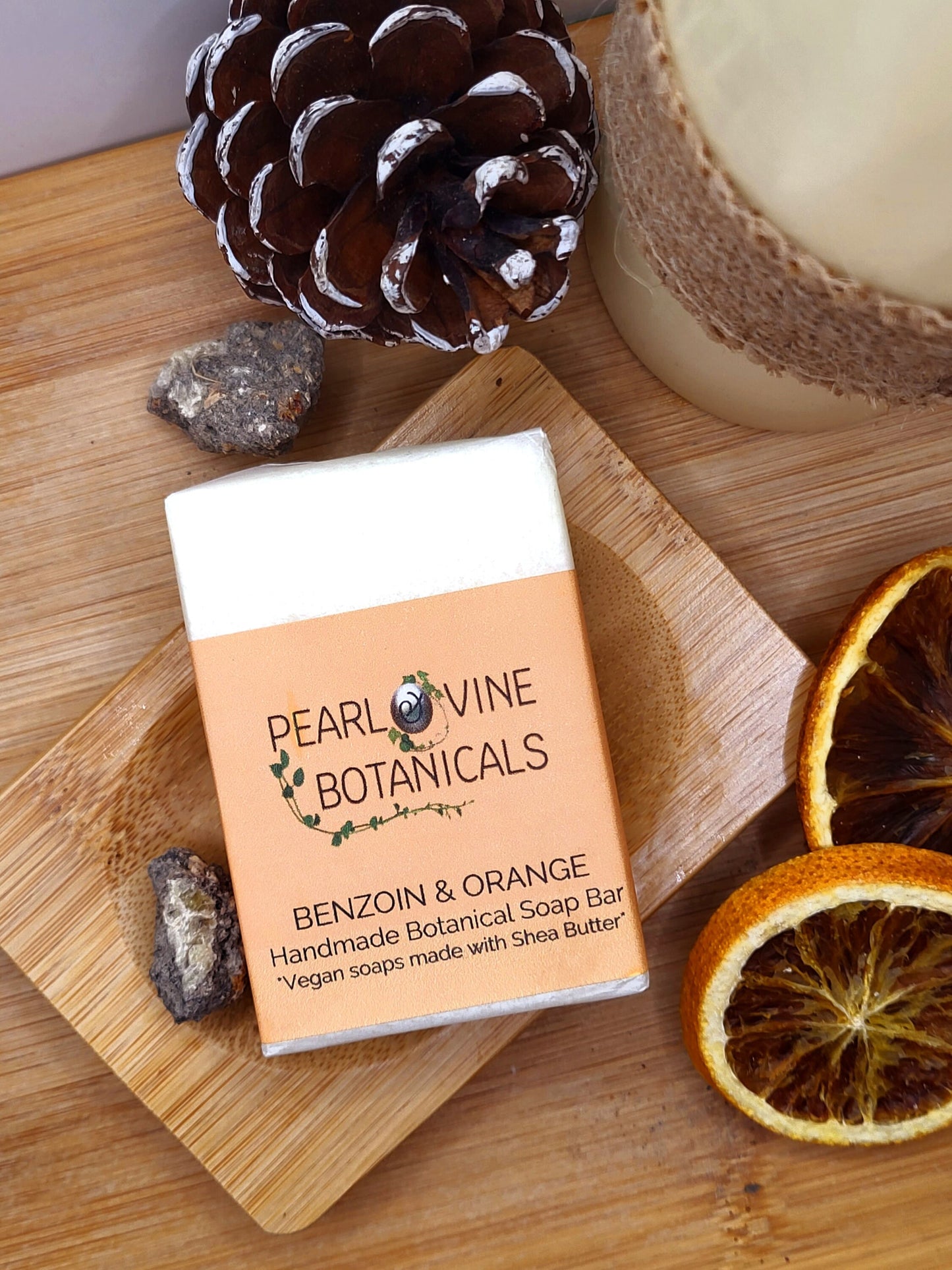 Benzoin & Orange Soap Bar 100g