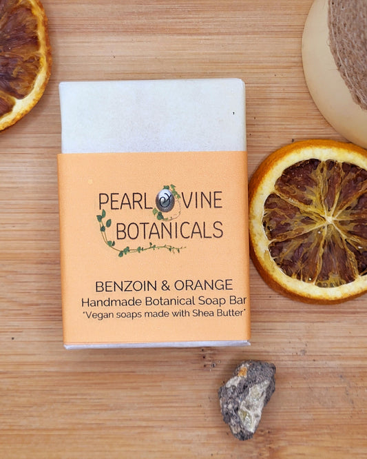 Benzoin & Orange Soap Bar 100g