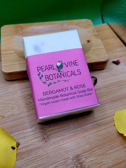 Bergamot & Rose Soap Bar 100g